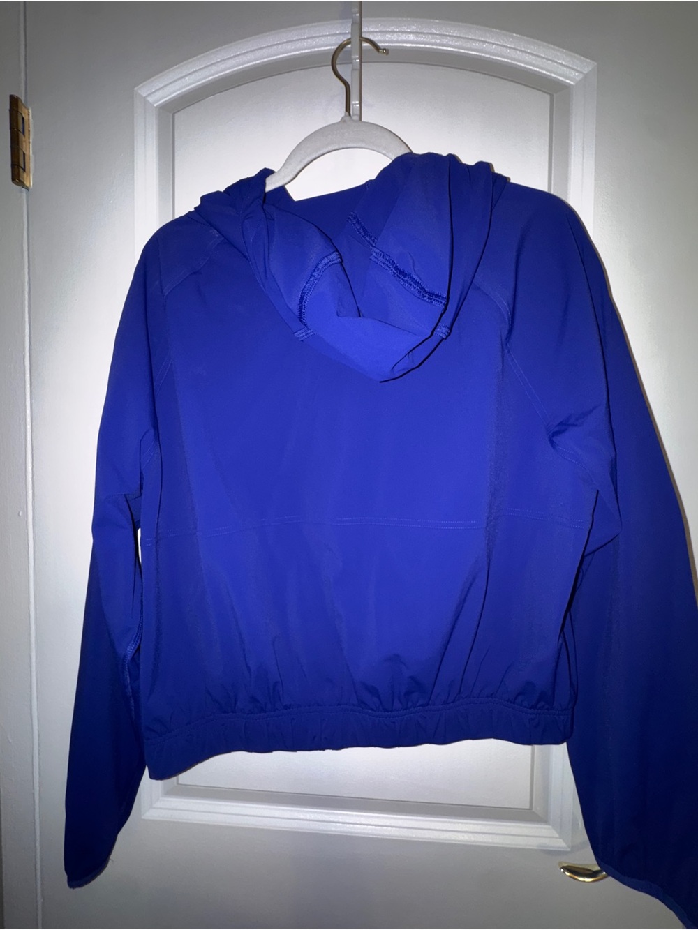 Fabletics admiral Blue Hooded Zip Jacket - Picture 5 of 5